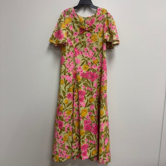 Vintage handmade dress with metal zipper no label, no size, - Picture 7 of 11